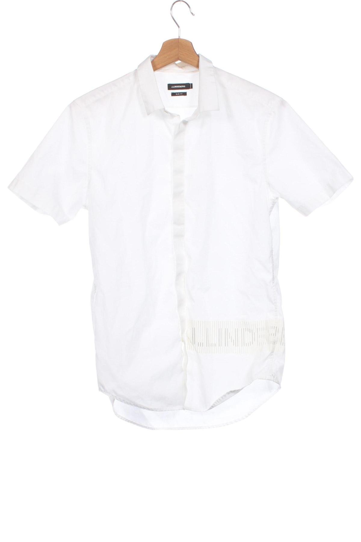 Мъжка риза J.Lindeberg, Размер S, Цвят Бял, Цена 136,00 лв.