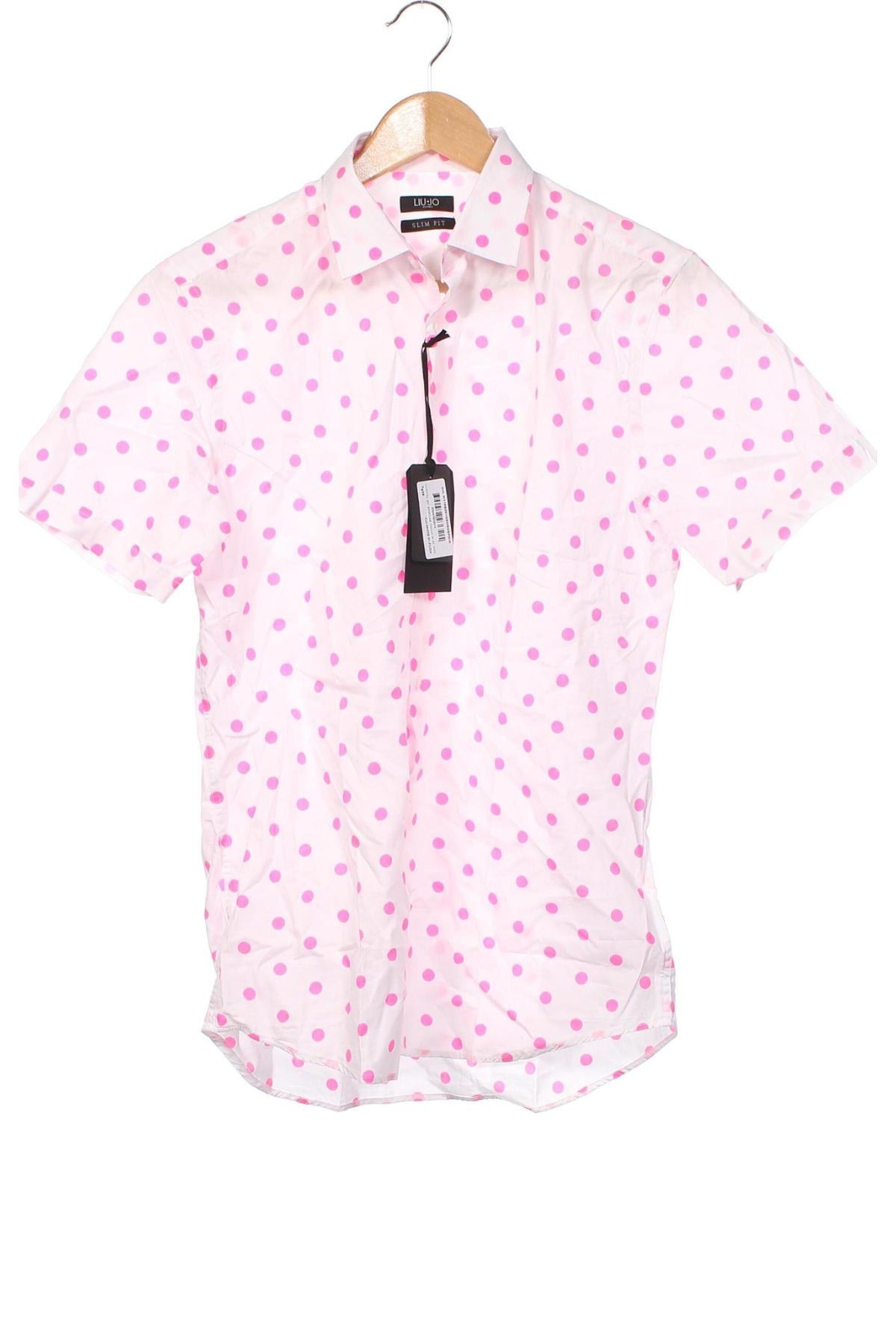 Мъжка риза Liu Jo, Размер M, Цвят Бял, Цена 24,48 лв.