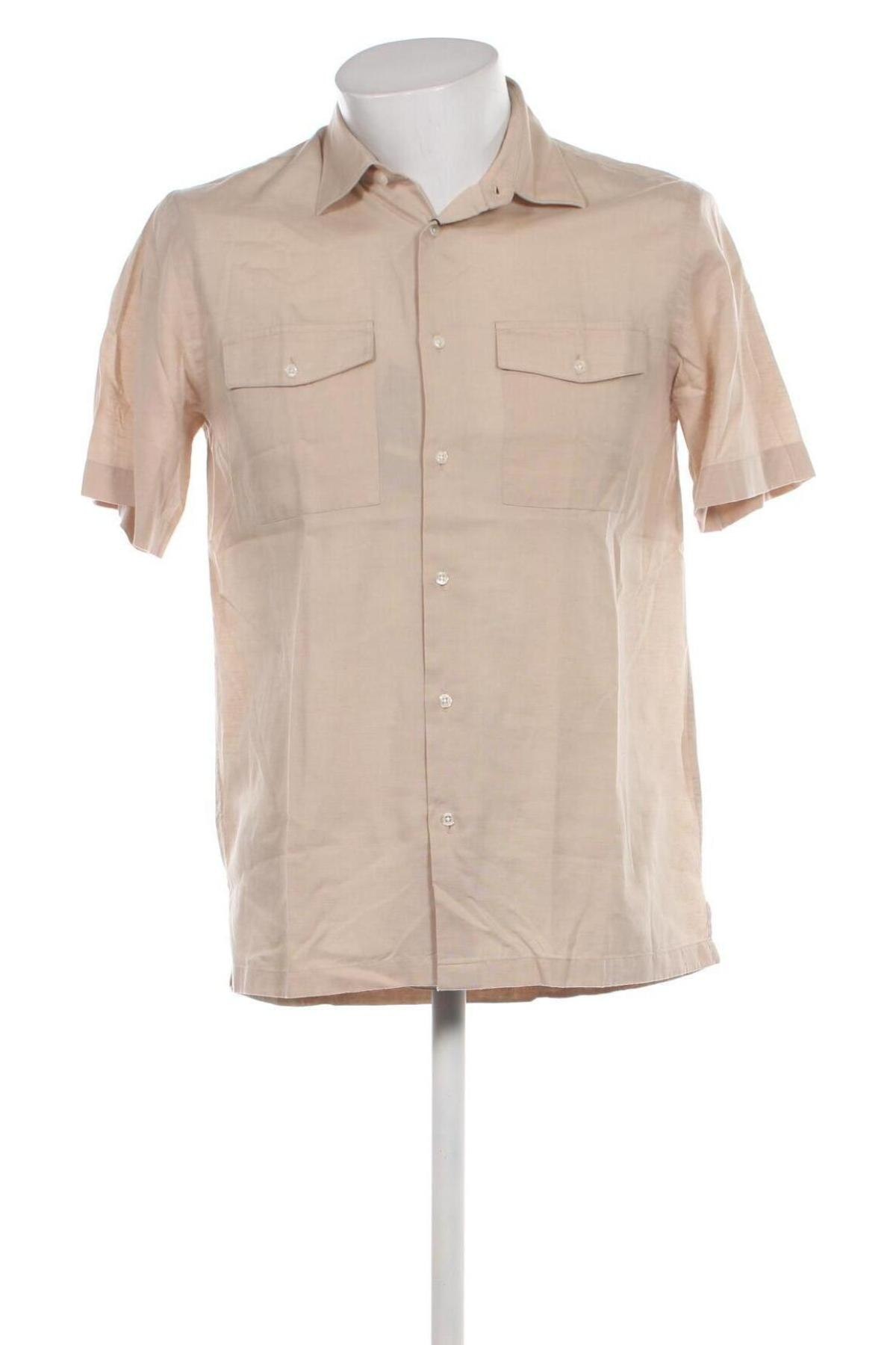 Ανδρικό πουκάμισο Liu Jo, Μέγεθος M, Χρώμα  Μπέζ, Τιμή 70,10 €