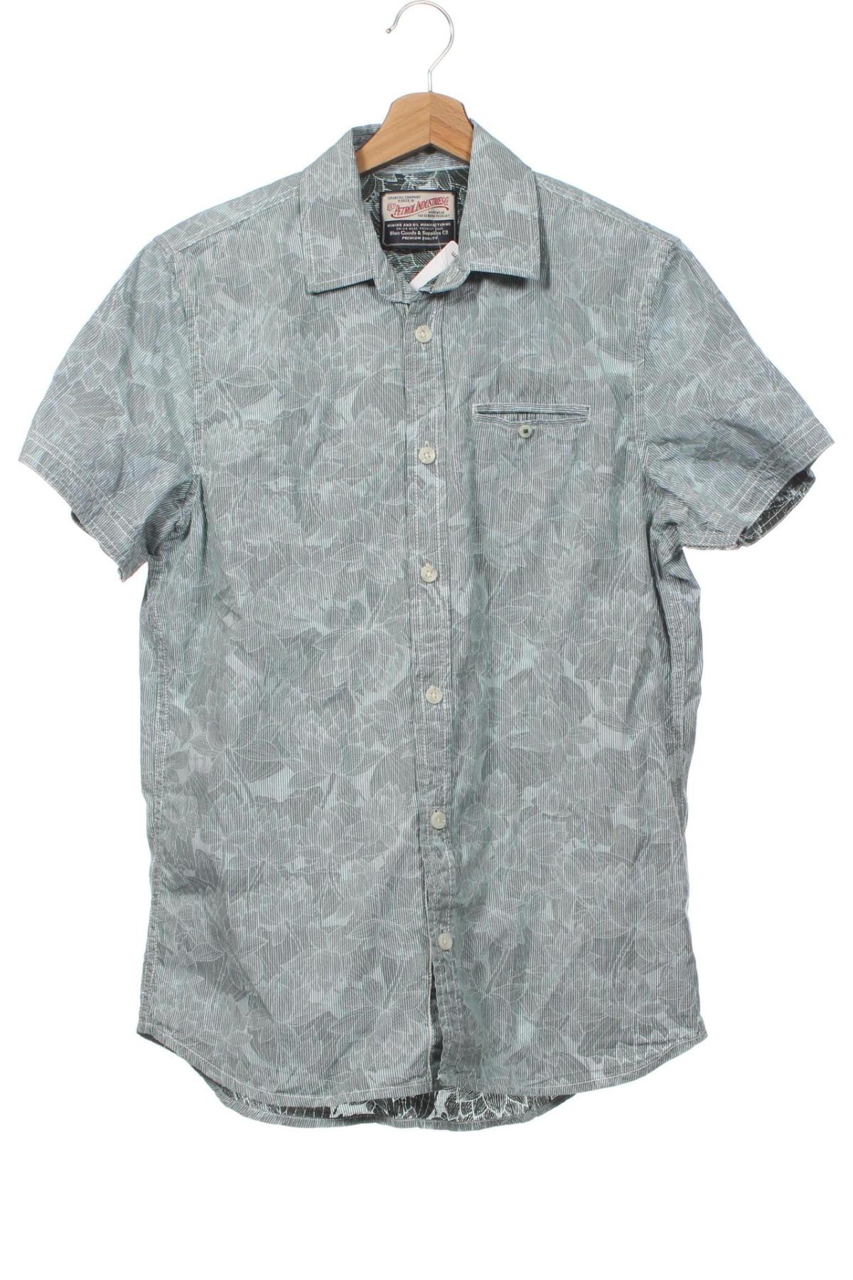 Мъжка риза Petrol Industries, Размер M, Цвят Зелен, Цена 23,91 лв.