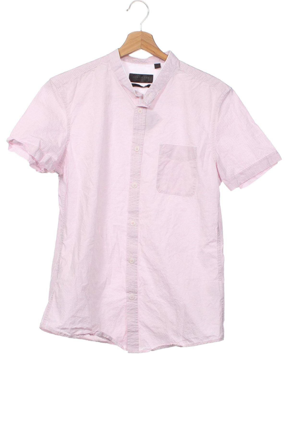 Ανδρικό πουκάμισο Selected, Μέγεθος S, Χρώμα Ρόζ , Τιμή 52,58 €