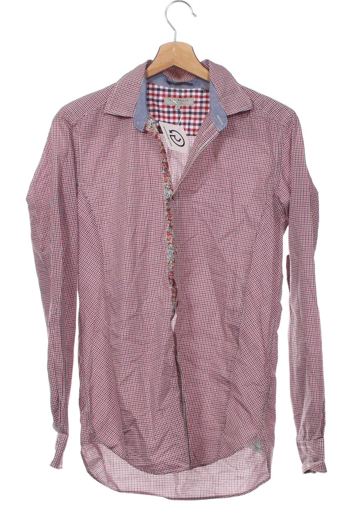Ανδρικό πουκάμισο Ted Baker, Μέγεθος S, Χρώμα Πολύχρωμο, Τιμή 7,40 €