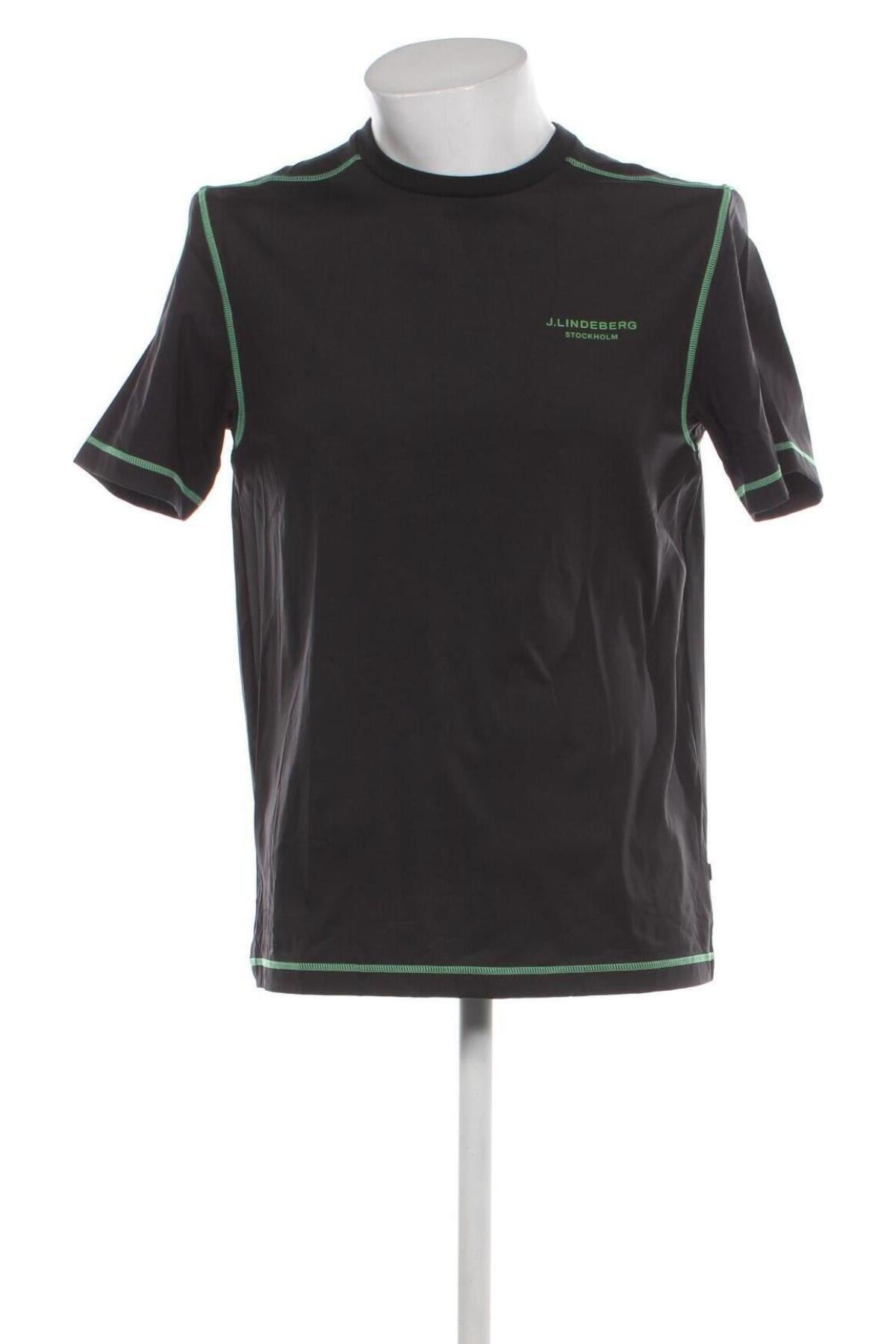 Мъжка тениска J.Lindeberg, Размер S, Цвят Черен, Цена 68,00 лв.