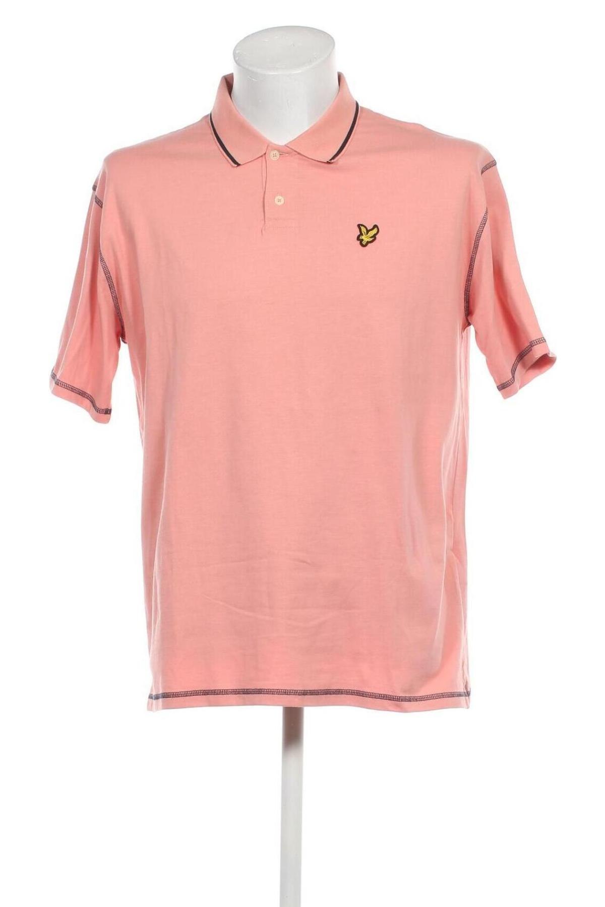 Ανδρικό t-shirt Lyle & Scott, Μέγεθος M, Χρώμα Ρόζ , Τιμή 26,80 €