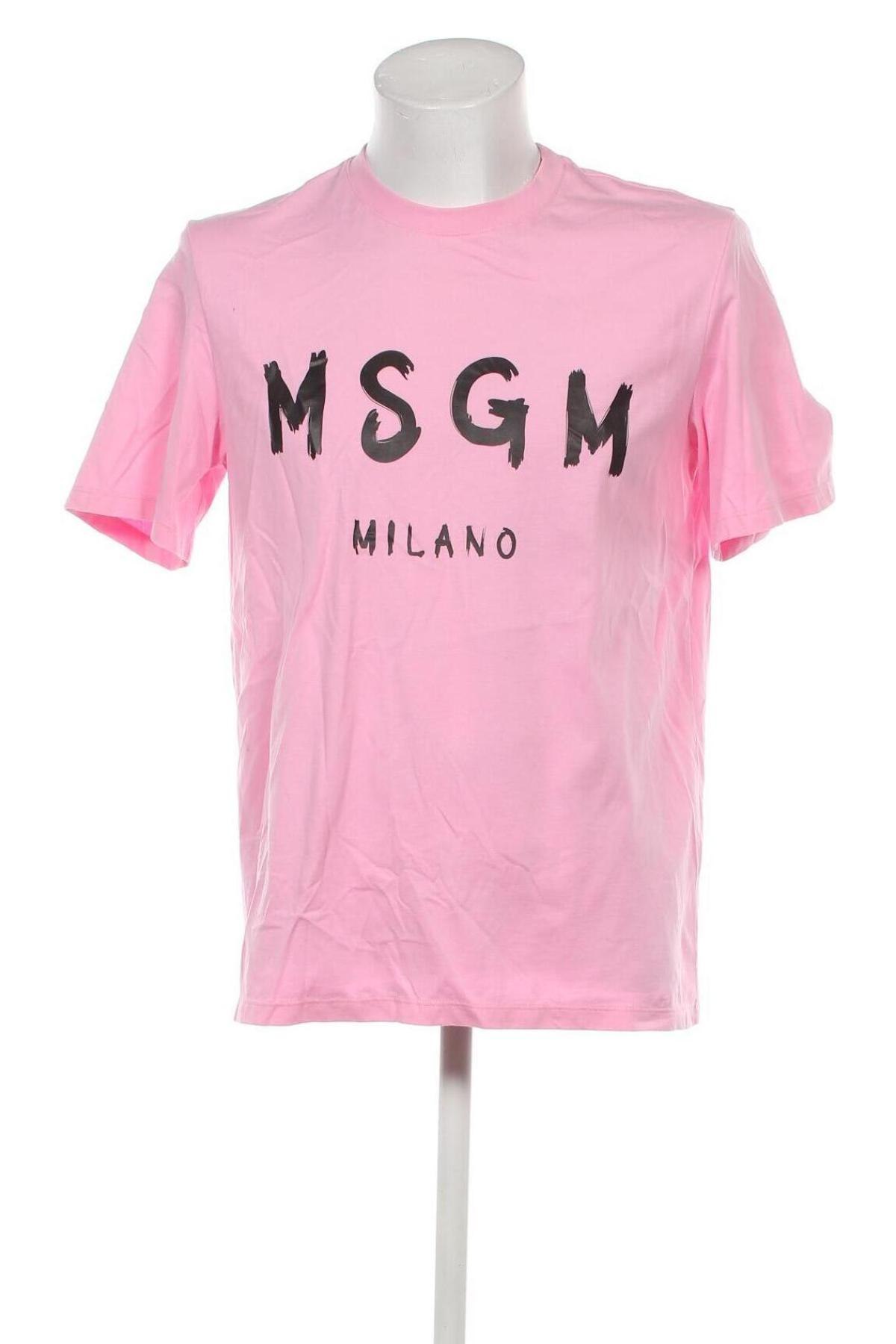 Ανδρικό t-shirt MSGM, Μέγεθος M, Χρώμα Ρόζ , Τιμή 80,11 €