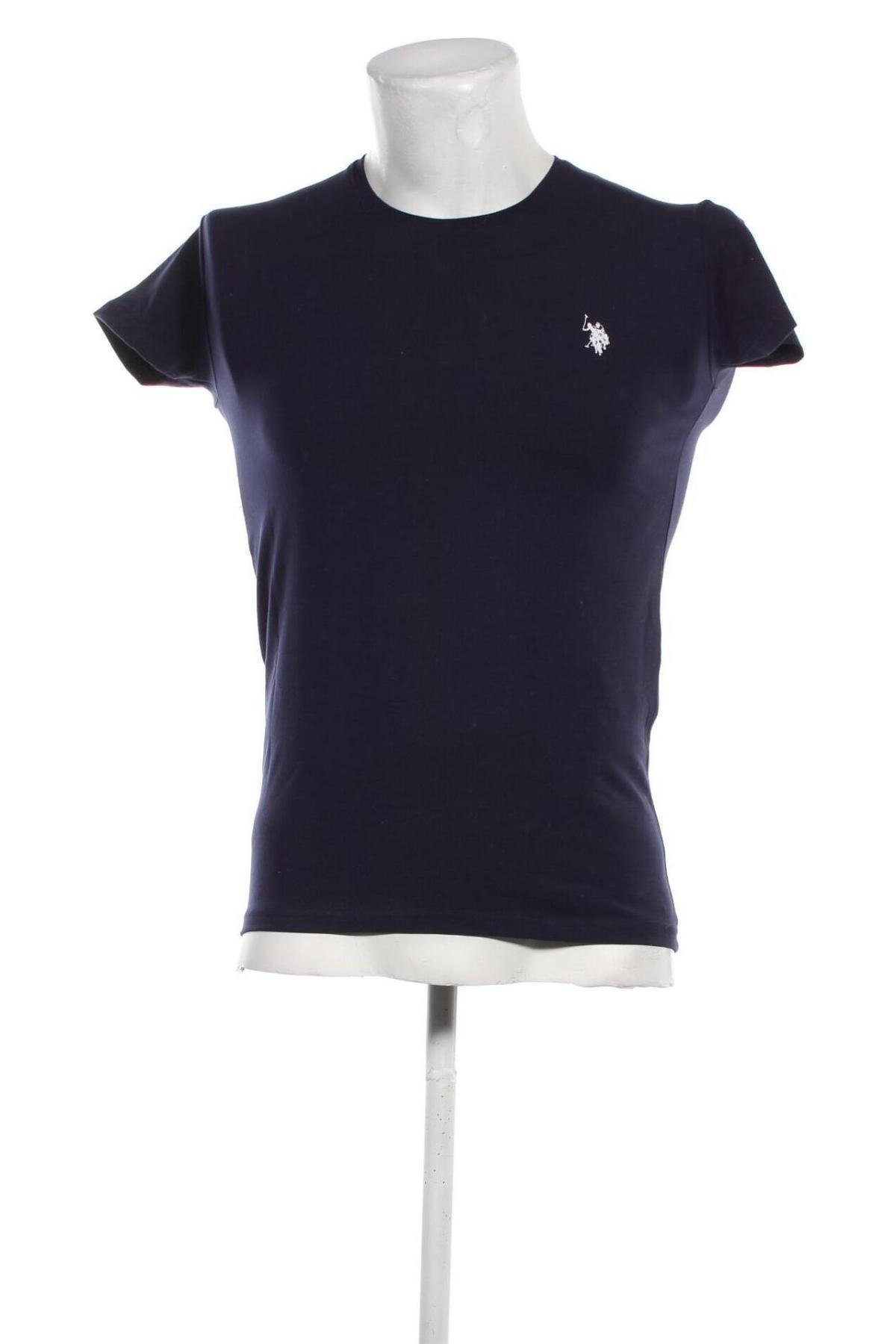 Мъжка тениска U.S. Polo Assn., Размер M, Цвят Син, Цена 52,00 лв.