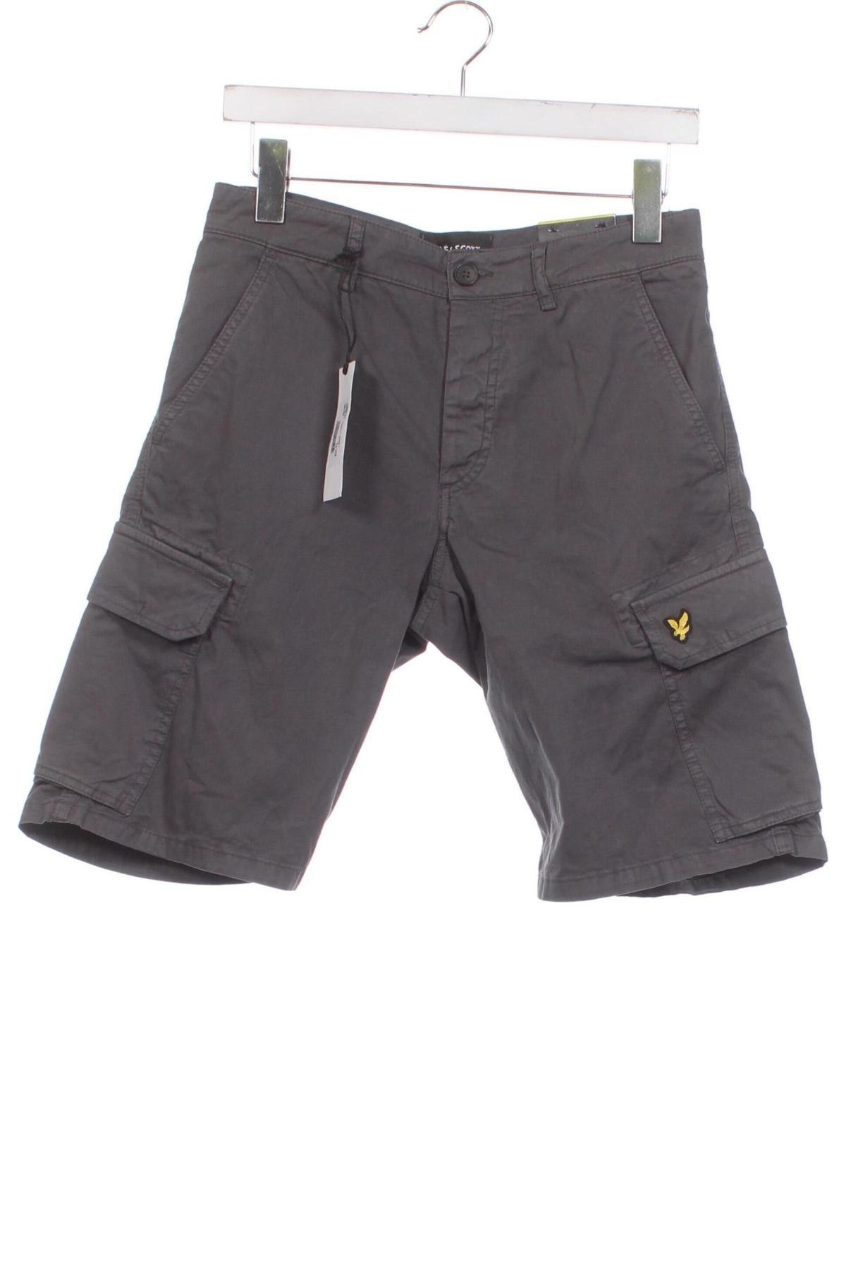 Pantaloni scurți de bărbați Lyle & Scott, Mărime S, Culoare Gri, Preț 62,96 Lei