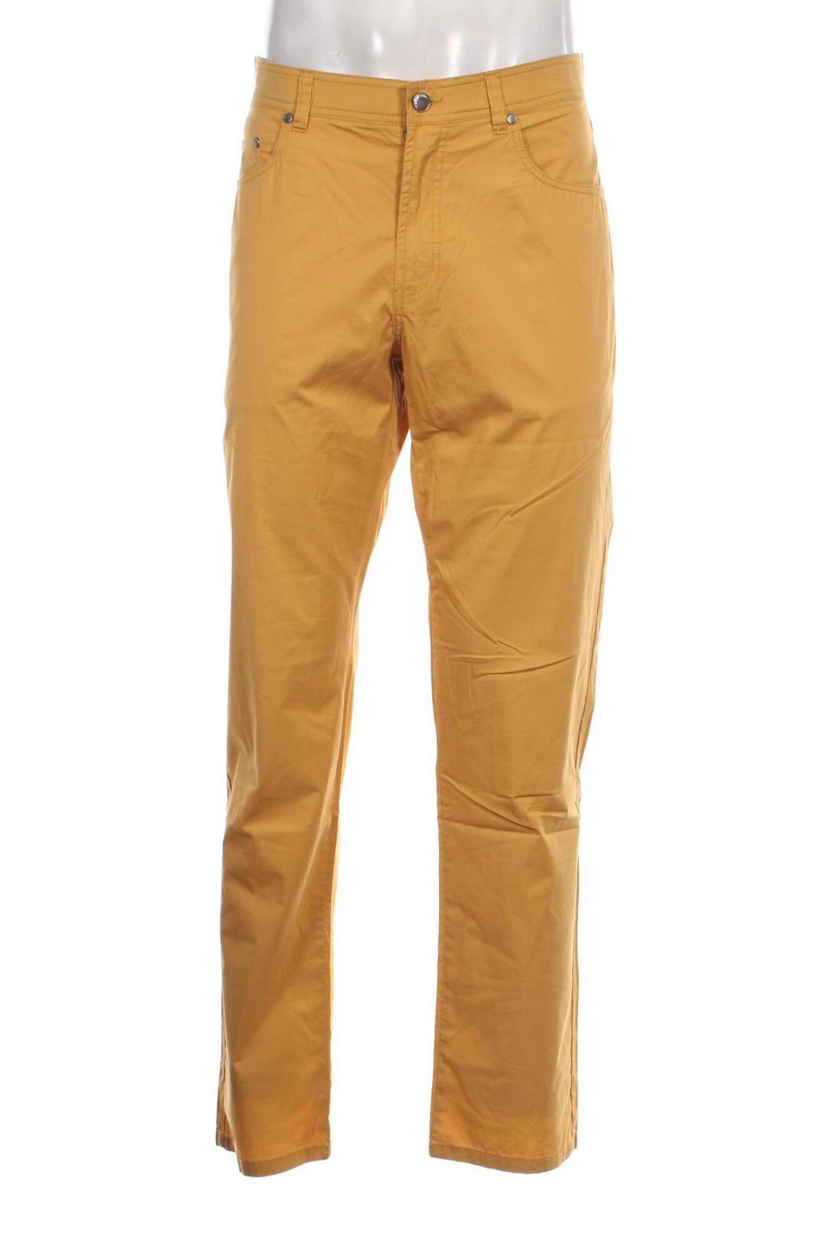 Мъжки панталон A.W.Dunmore, Размер L, Цвят Жълт, Цена 29,00 лв.