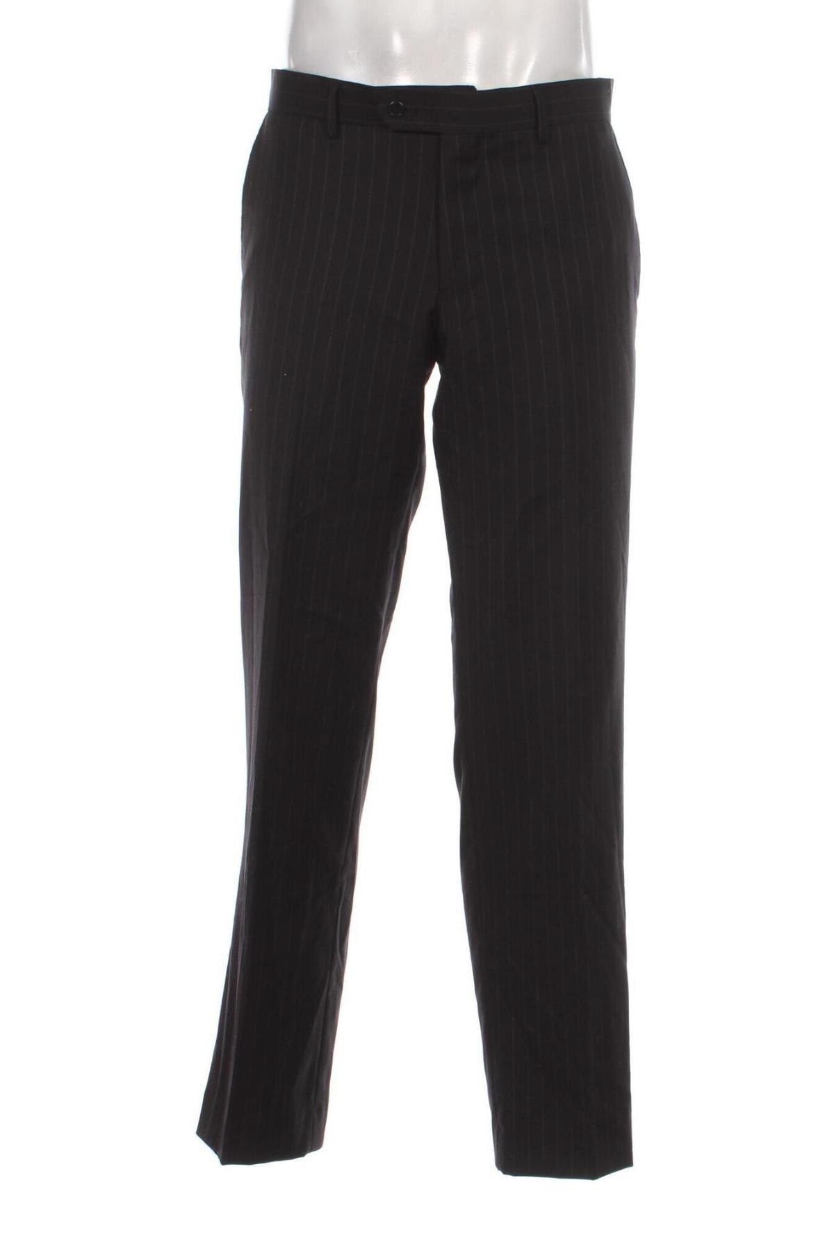 Ανδρικό παντελόνι Atlant, Μέγεθος M, Χρώμα Μαύρο, Τιμή 4,13 €