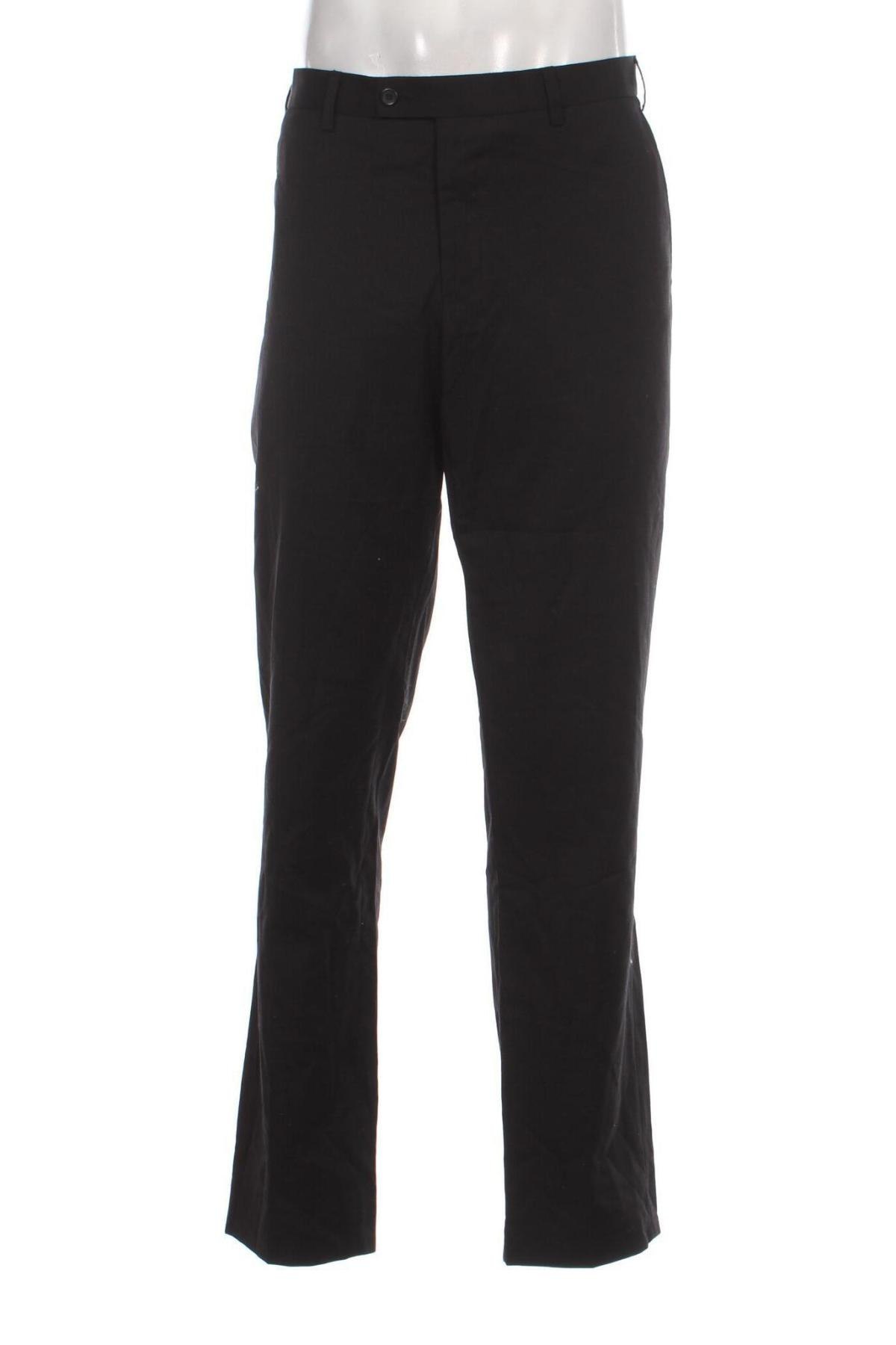 Мъжки панталон Dressmann, Размер L, Цвят Черен, Цена 8,41 лв.