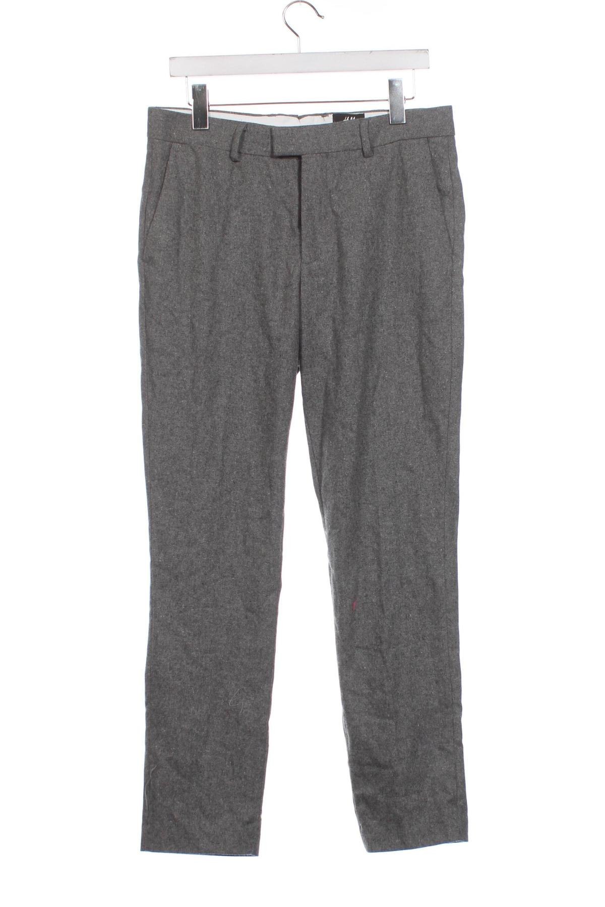 Pantaloni de bărbați H&M, Mărime M, Culoare Gri, Preț 19,08 Lei