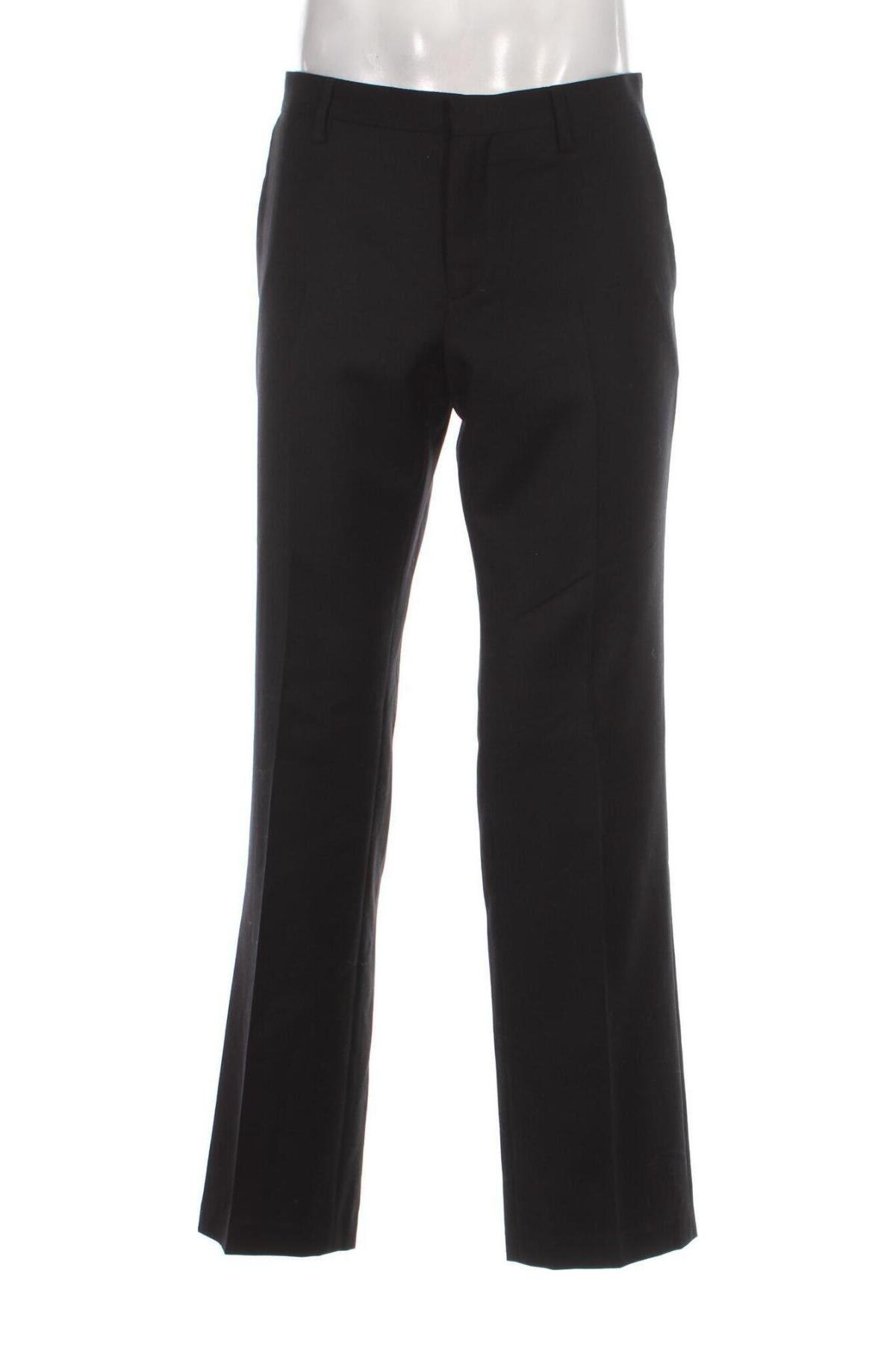Мъжки панталон Joseph Homme, Размер L, Цвят Черен, Цена 110,00 лв.
