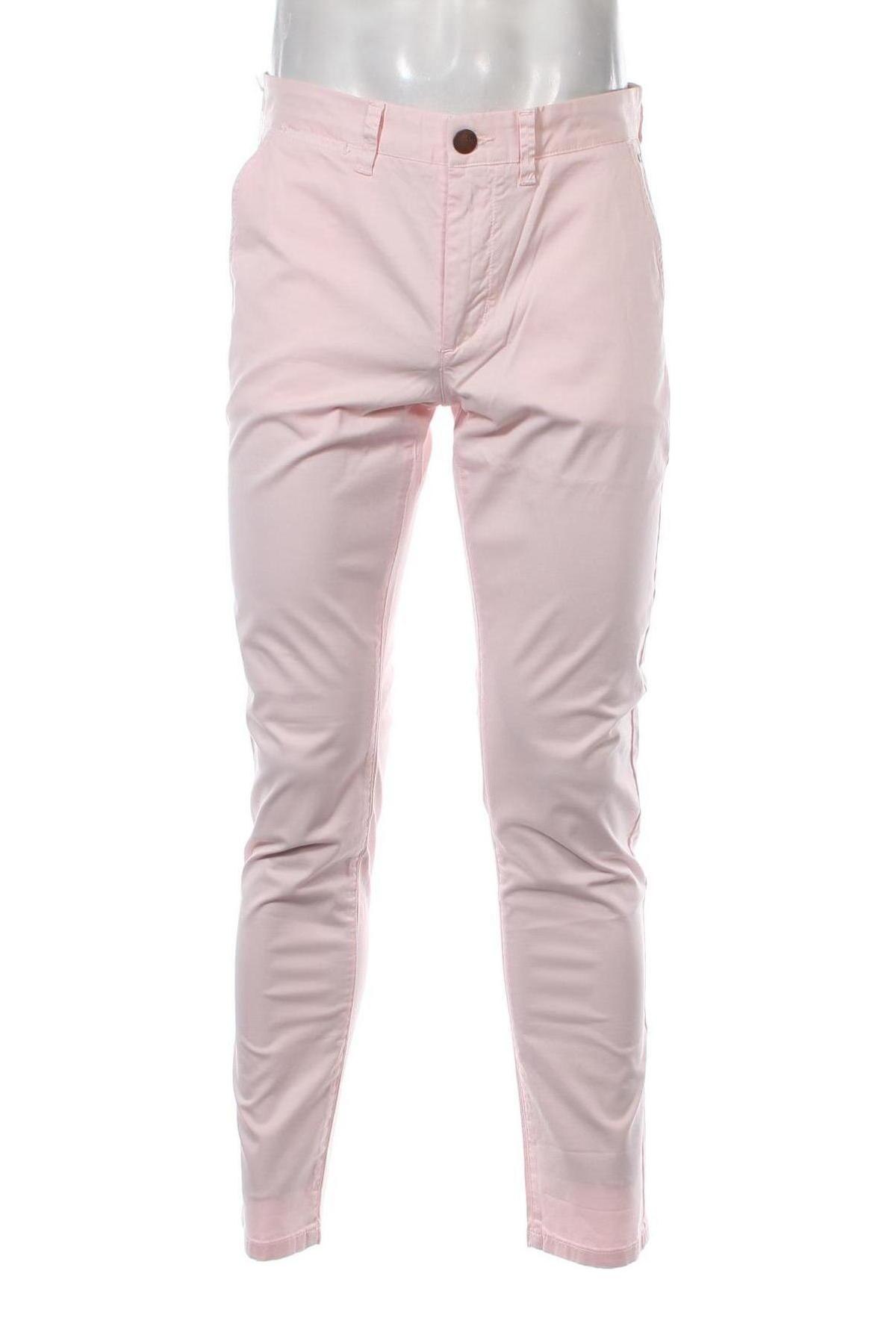Pantaloni de bărbați SUN68, Mărime S, Culoare Roz, Preț 56,45 Lei