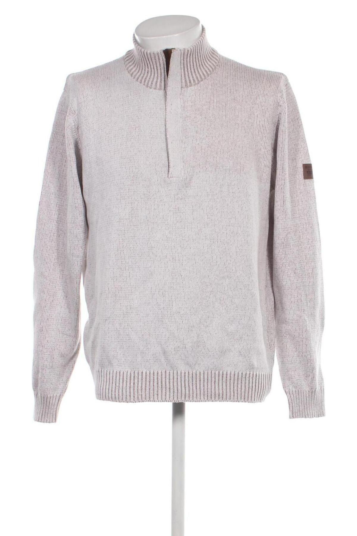Ανδρικό πουλόβερ Atlas For Men, Μέγεθος L, Χρώμα Λευκό, Τιμή 6,28 €