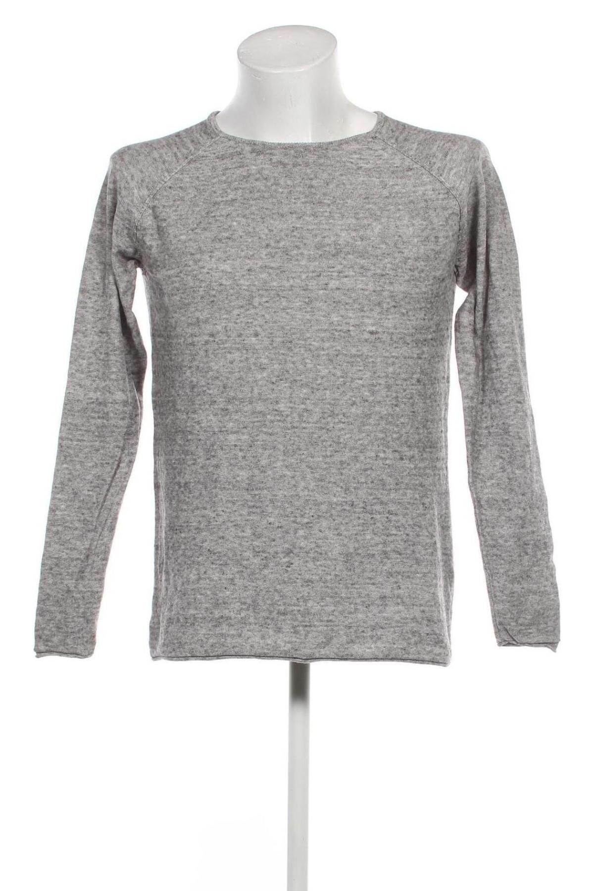 Мъжки пуловер H&M, Размер M, Цвят Сив, Цена 7,25 лв.