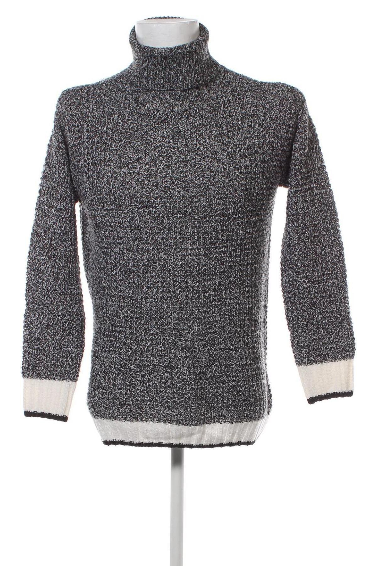 Мъжки пуловер H&M Divided, Размер S, Цвят Многоцветен, Цена 5,80 лв.