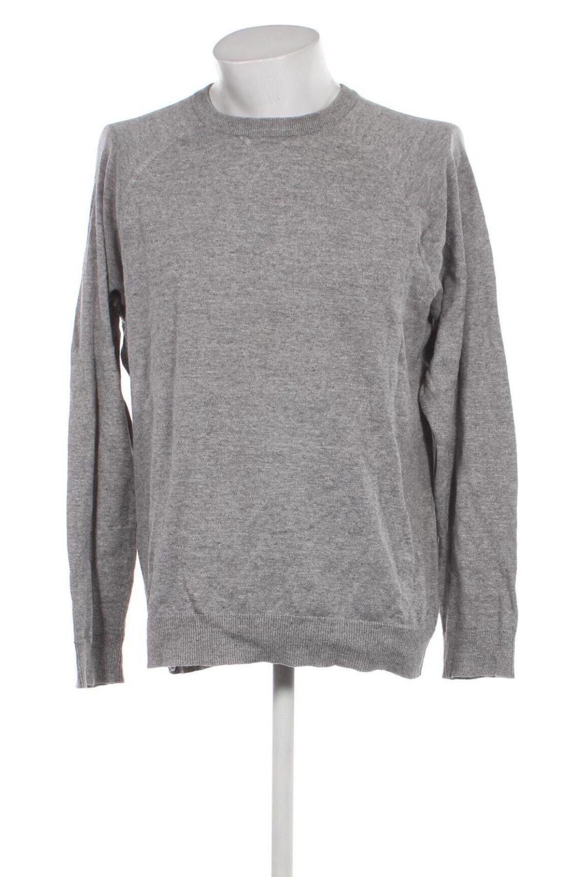 Ανδρικό πουλόβερ H&M L.O.G.G., Μέγεθος XL, Χρώμα Γκρί, Τιμή 5,38 €