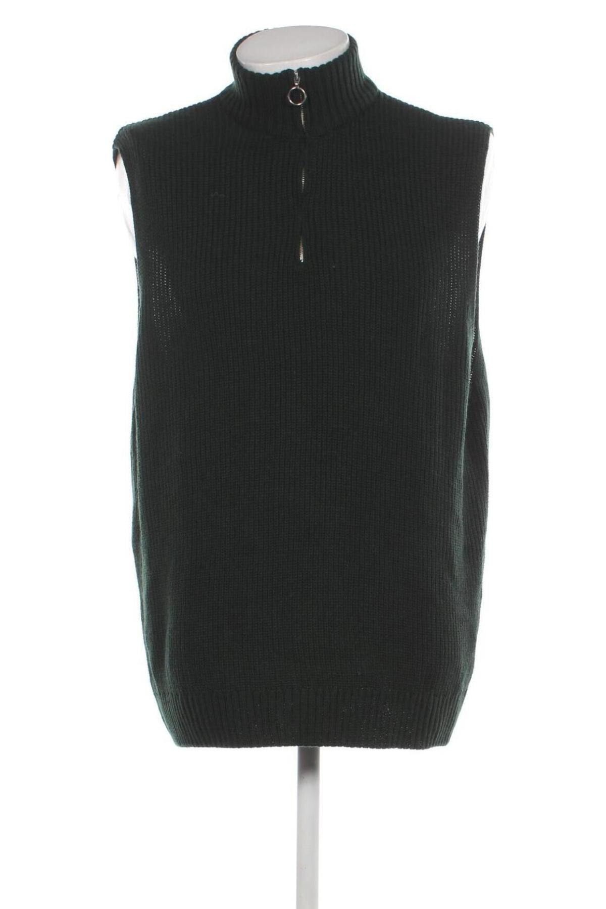 Ανδρικό πουλόβερ New Look, Μέγεθος XXL, Χρώμα Πράσινο, Τιμή 28,45 €