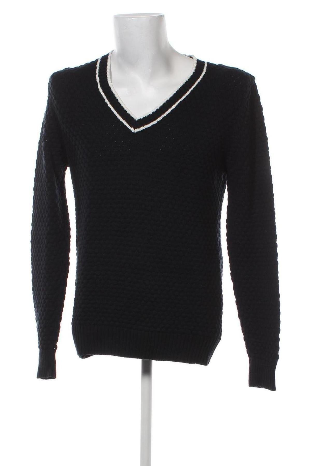 Мъжки пуловер Selected Homme, Размер L, Цвят Син, Цена 13,68 лв.