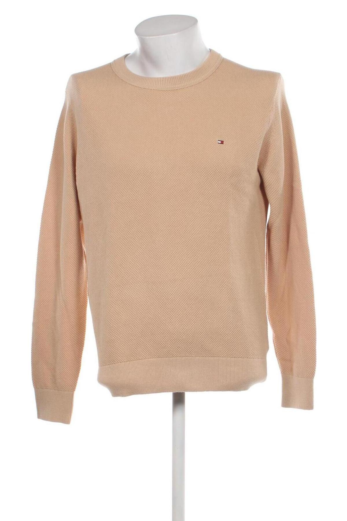 Ανδρικό πουλόβερ Tommy Hilfiger, Μέγεθος M, Χρώμα  Μπέζ, Τιμή 49,23 €