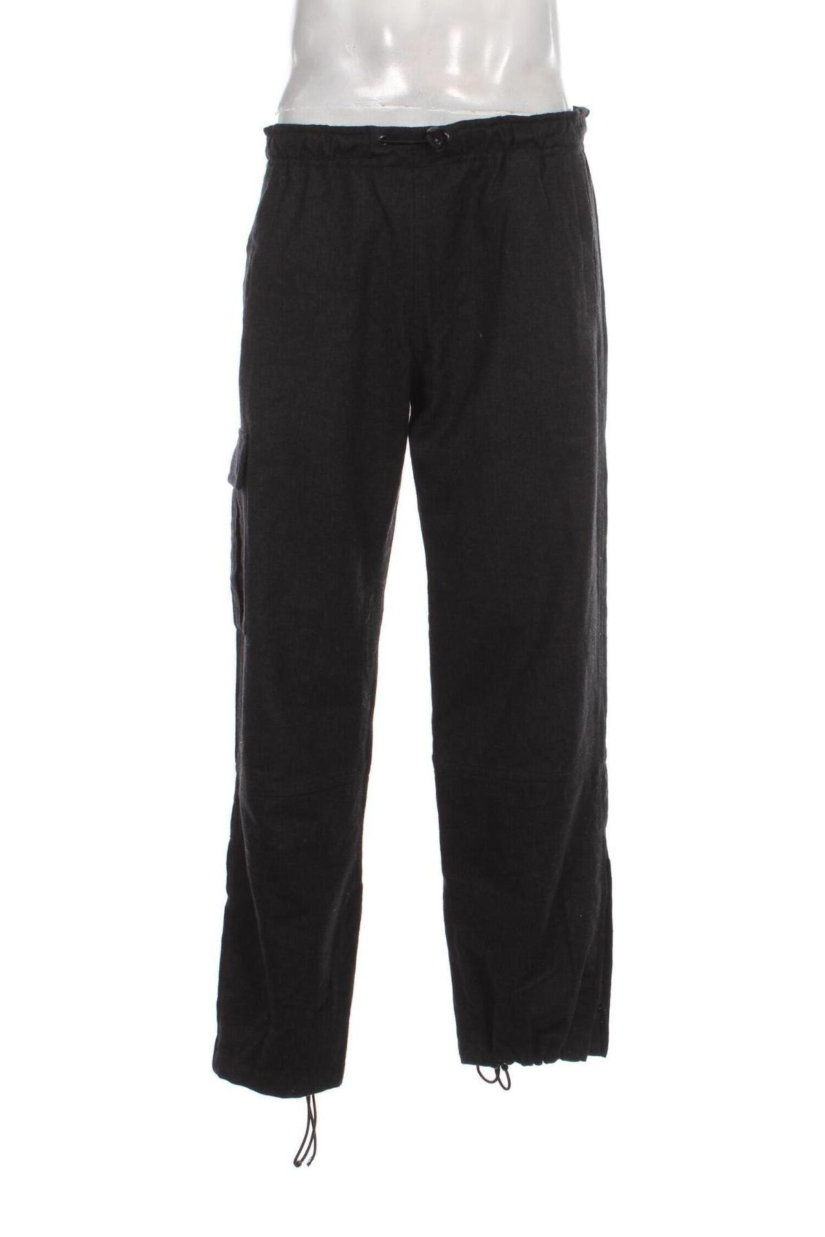 Pantaloni trening de bărbați H&M L.O.G.G., Mărime S, Culoare Gri, Preț 50,03 Lei