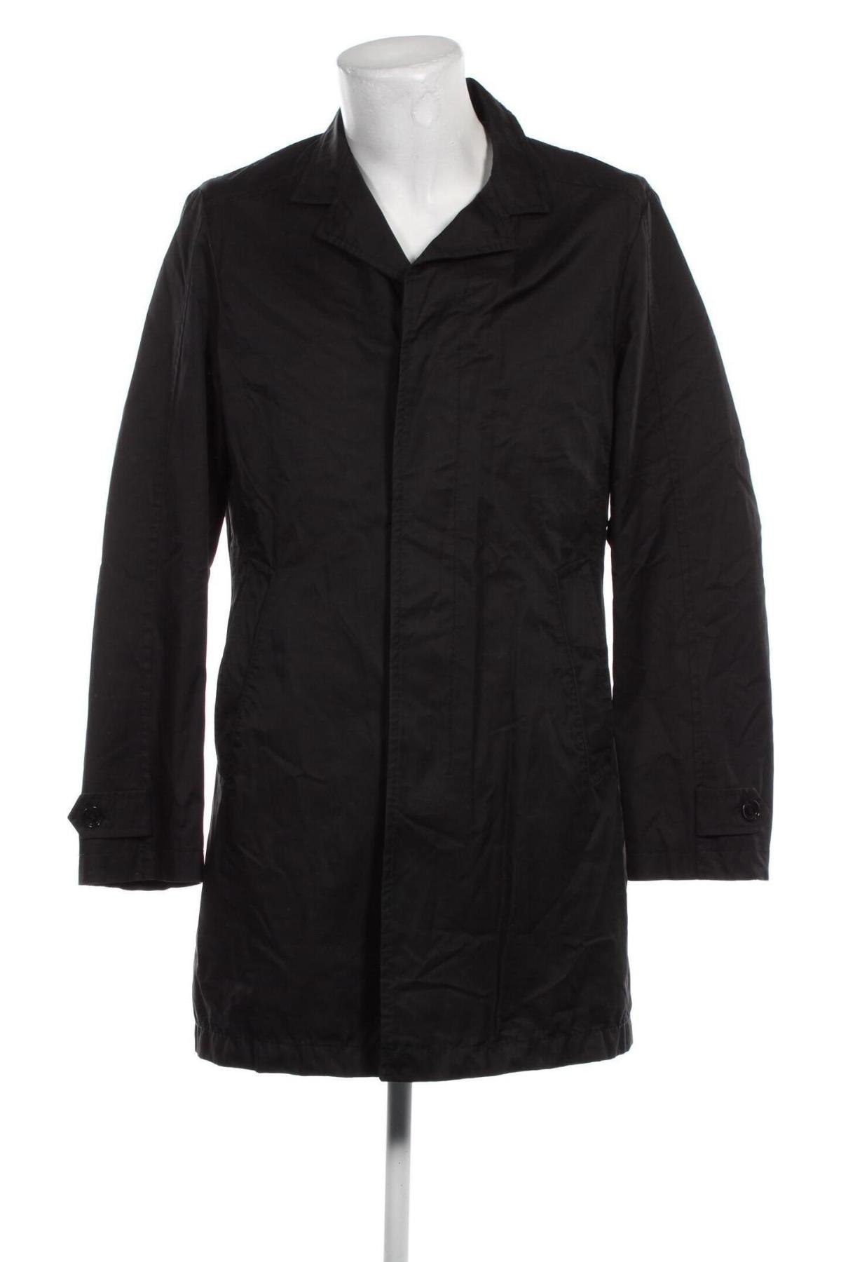 Мъжко палто Cinque, Размер M, Цвят Черен, Цена 33,12 лв.
