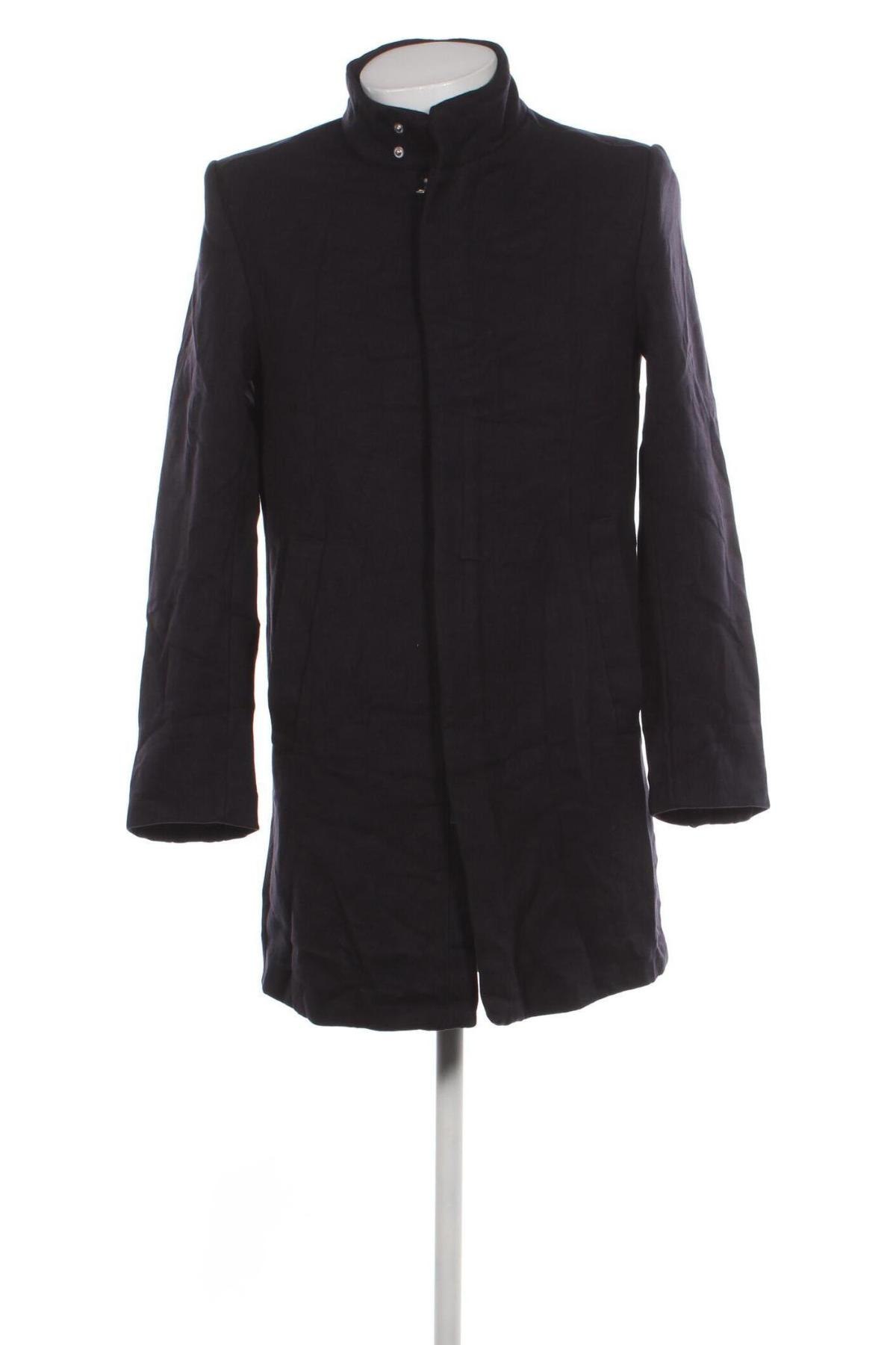 Pánský kabát  H&M, Velikost M, Barva Modrá, Cena  597,00 Kč