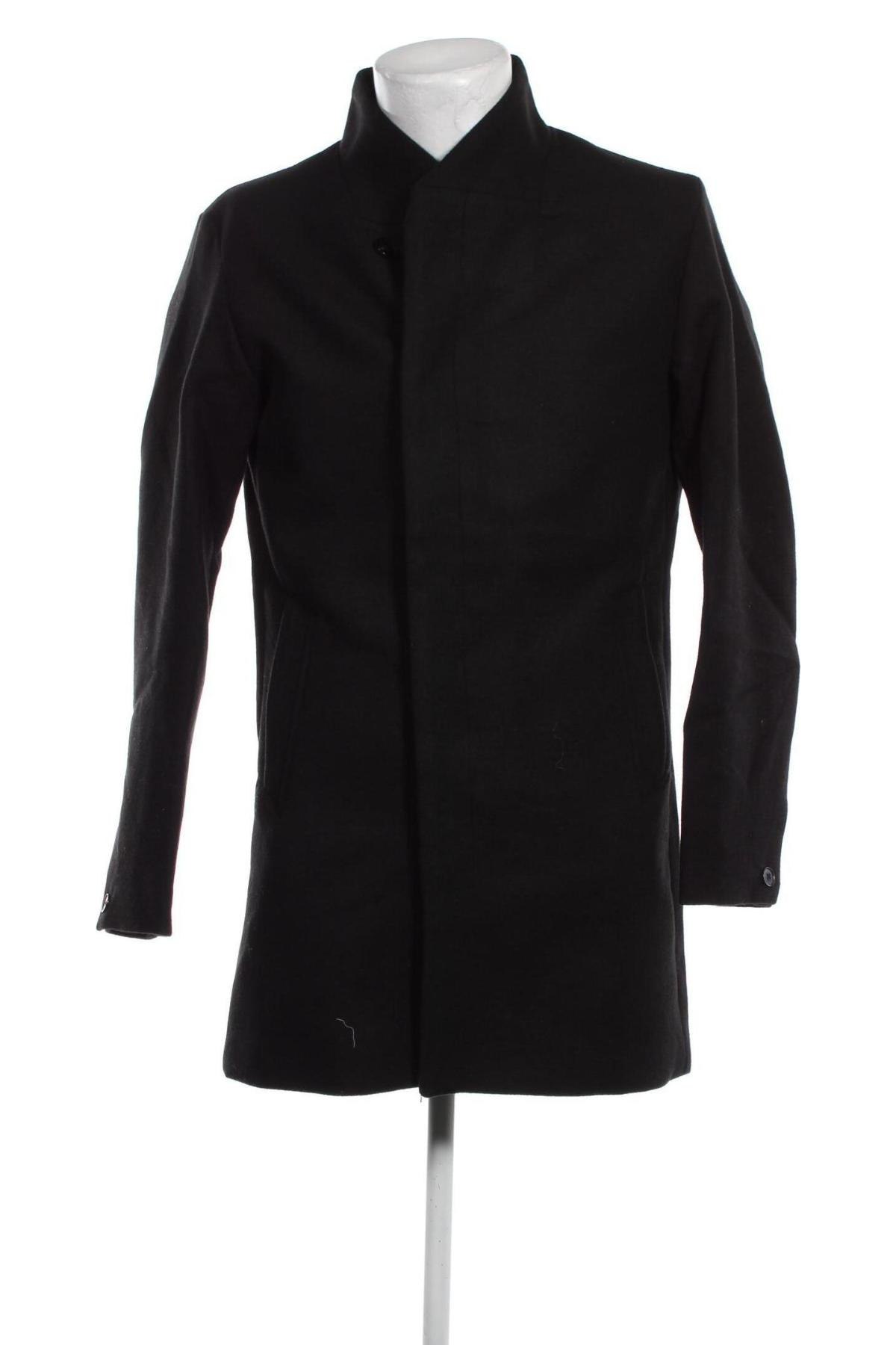 Pánský kabát  Jack & Jones, Velikost L, Barva Černá, Cena  594,00 Kč