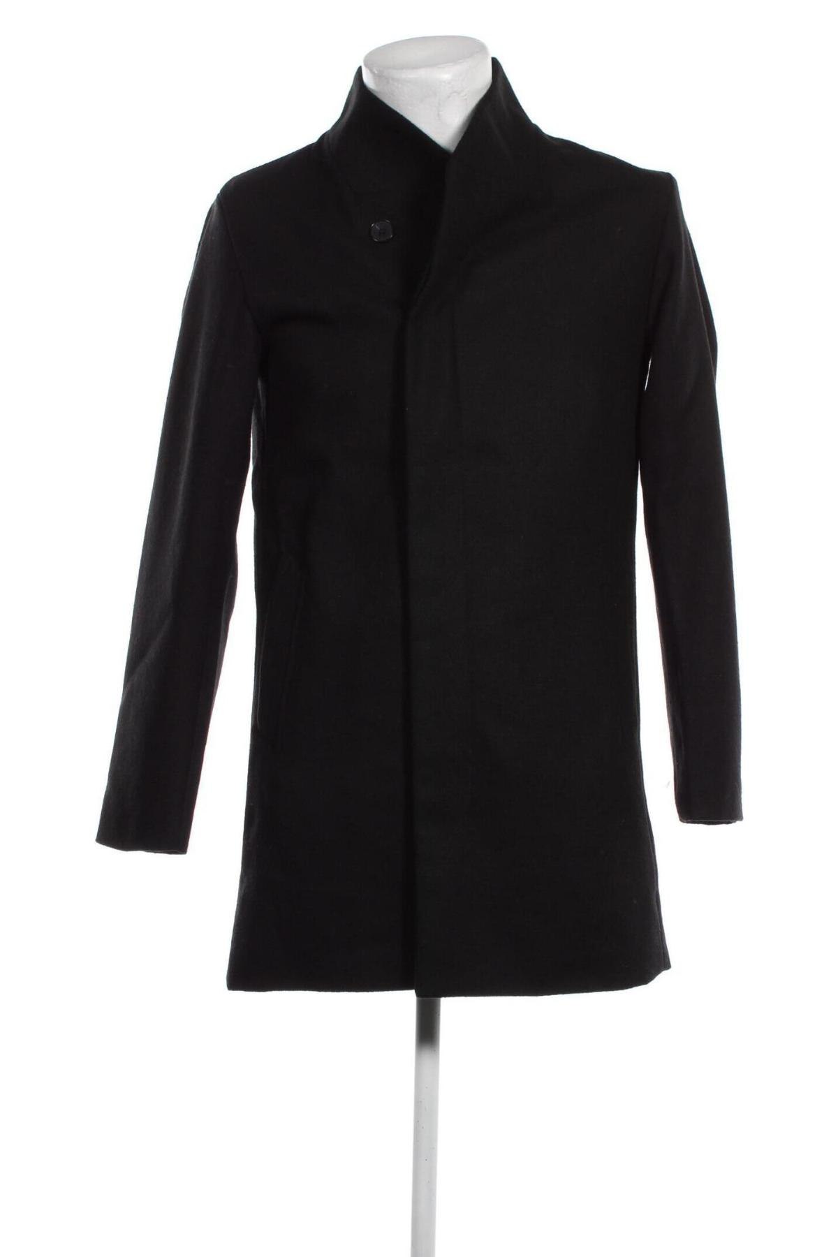 Pánsky kabát  Jack & Jones, Veľkosť S, Farba Čierna, Cena  27,34 €