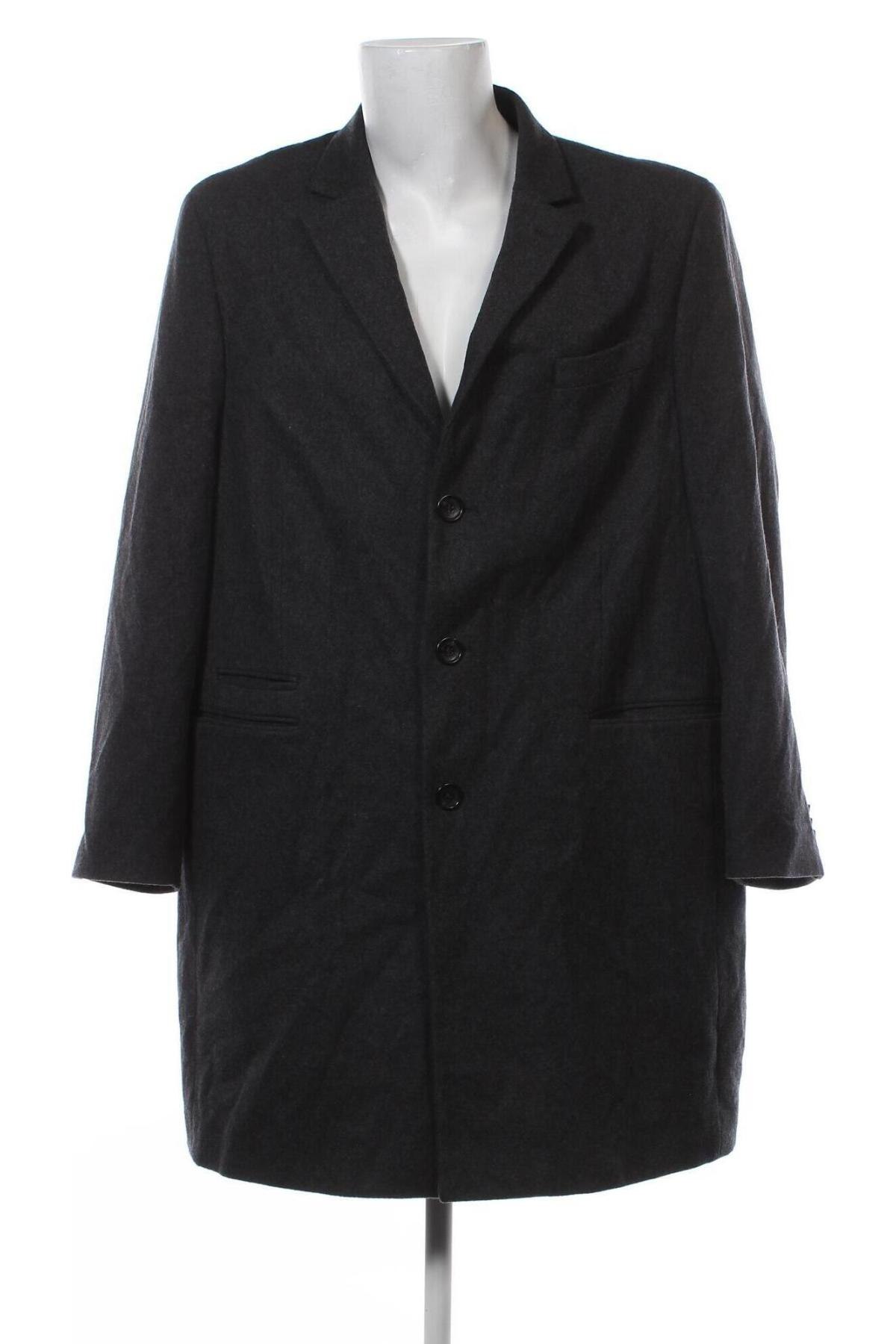 Мъжко палто Jeff Banks, Размер XL, Цвят Сив, Цена 23,78 лв.