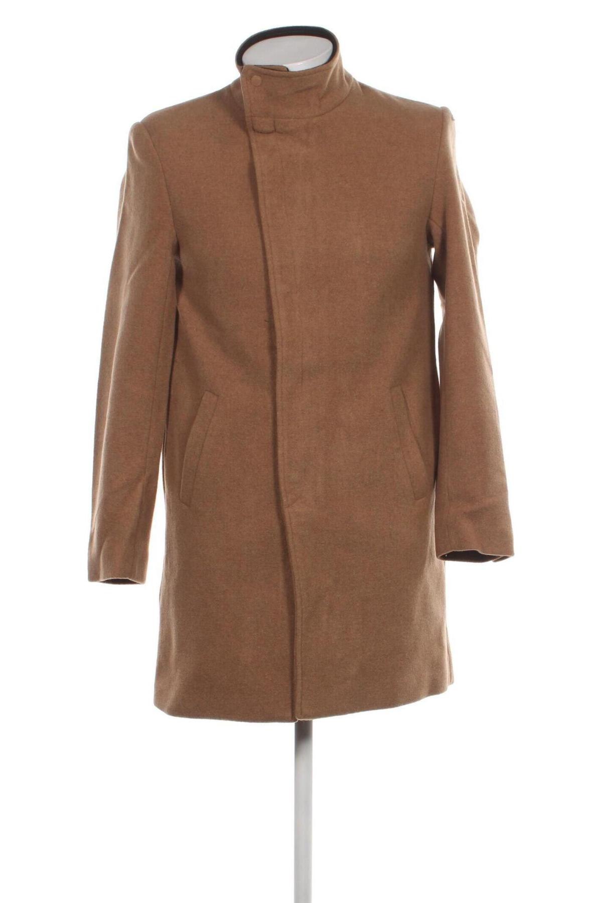 Ανδρικά παλτό Only & Sons, Μέγεθος S, Χρώμα  Μπέζ, Τιμή 32,80 €