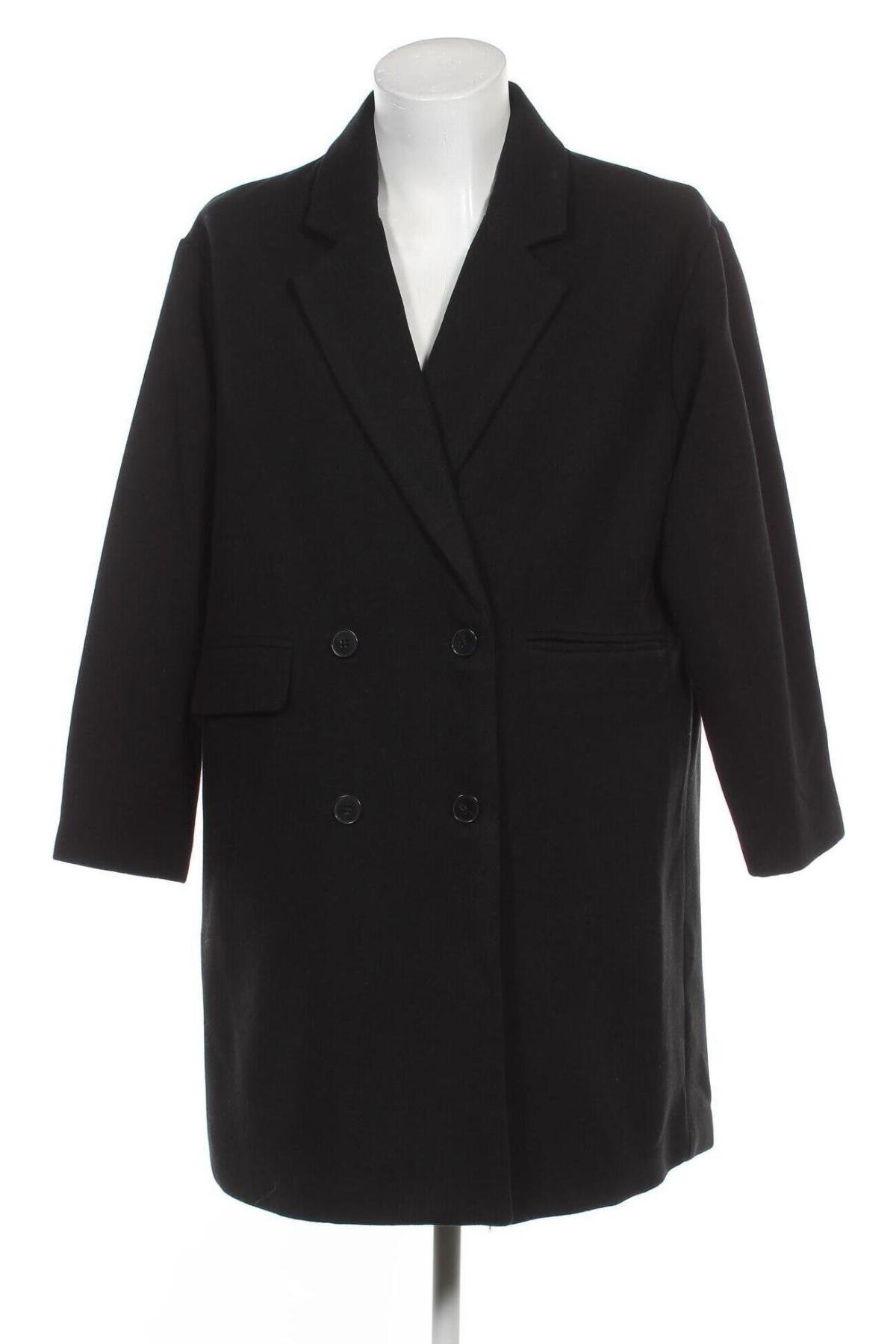 Pánsky kabát  Pull&Bear, Veľkosť XL, Farba Čierna, Cena  54,74 €