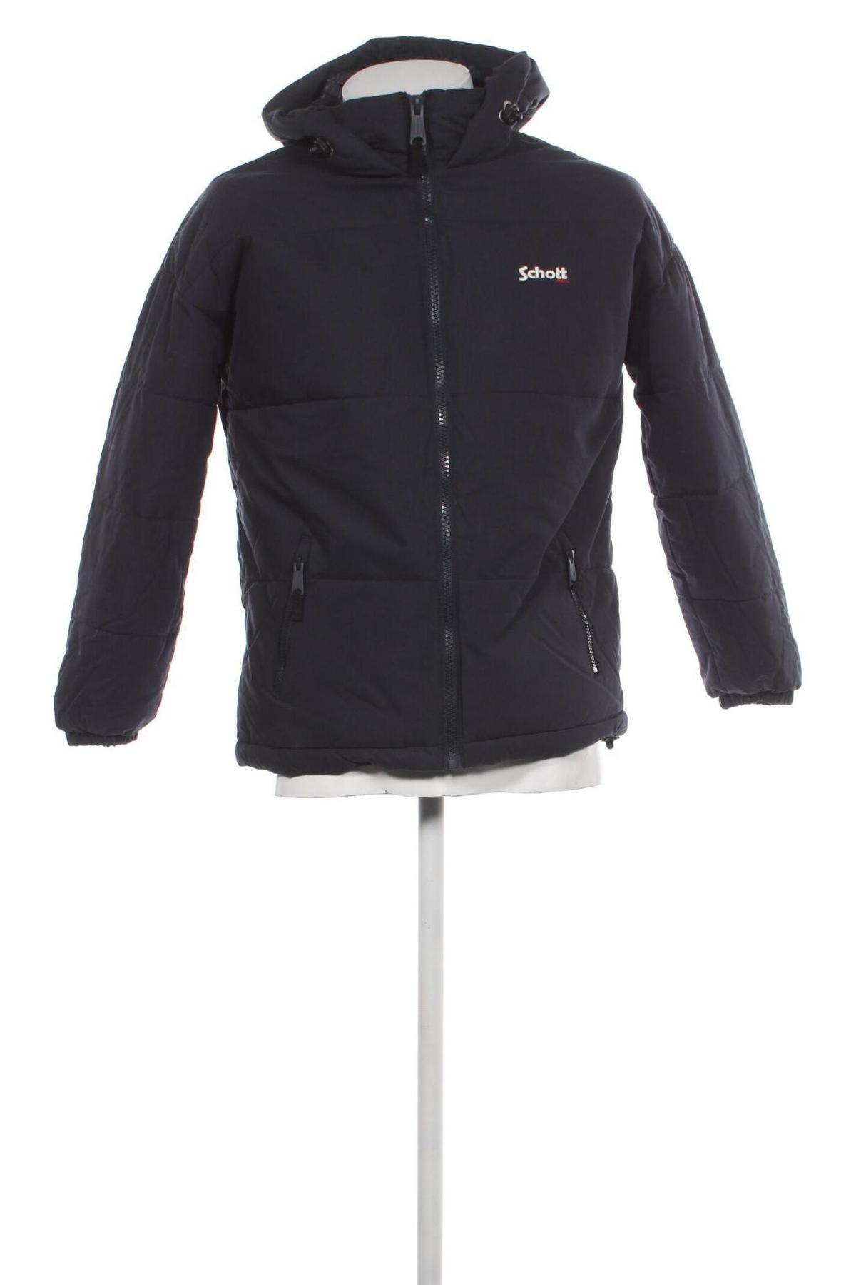 Herrenjacke Schott, Größe XS, Farbe Blau, Preis € 31,49