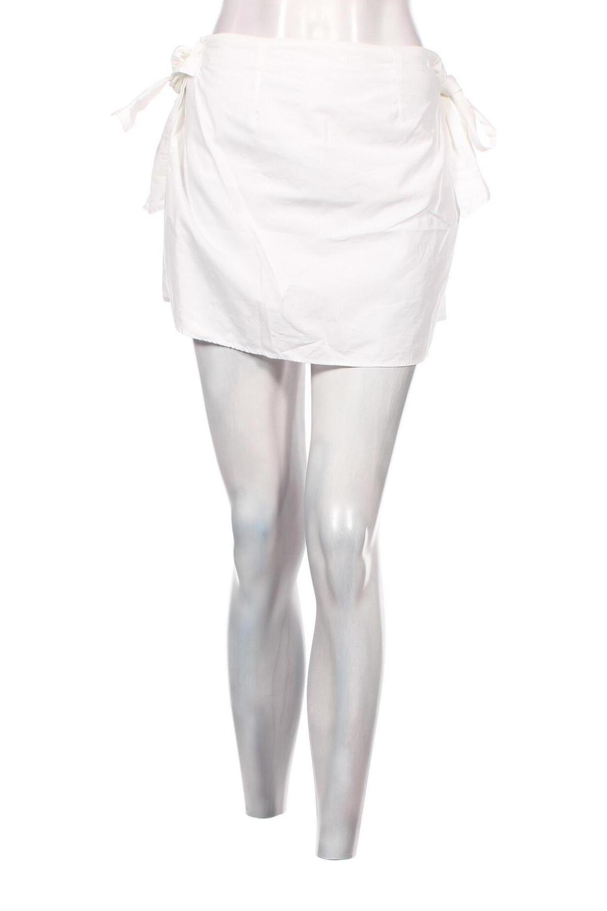 Φούστα Bershka, Μέγεθος S, Χρώμα Λευκό, Τιμή 14,83 €