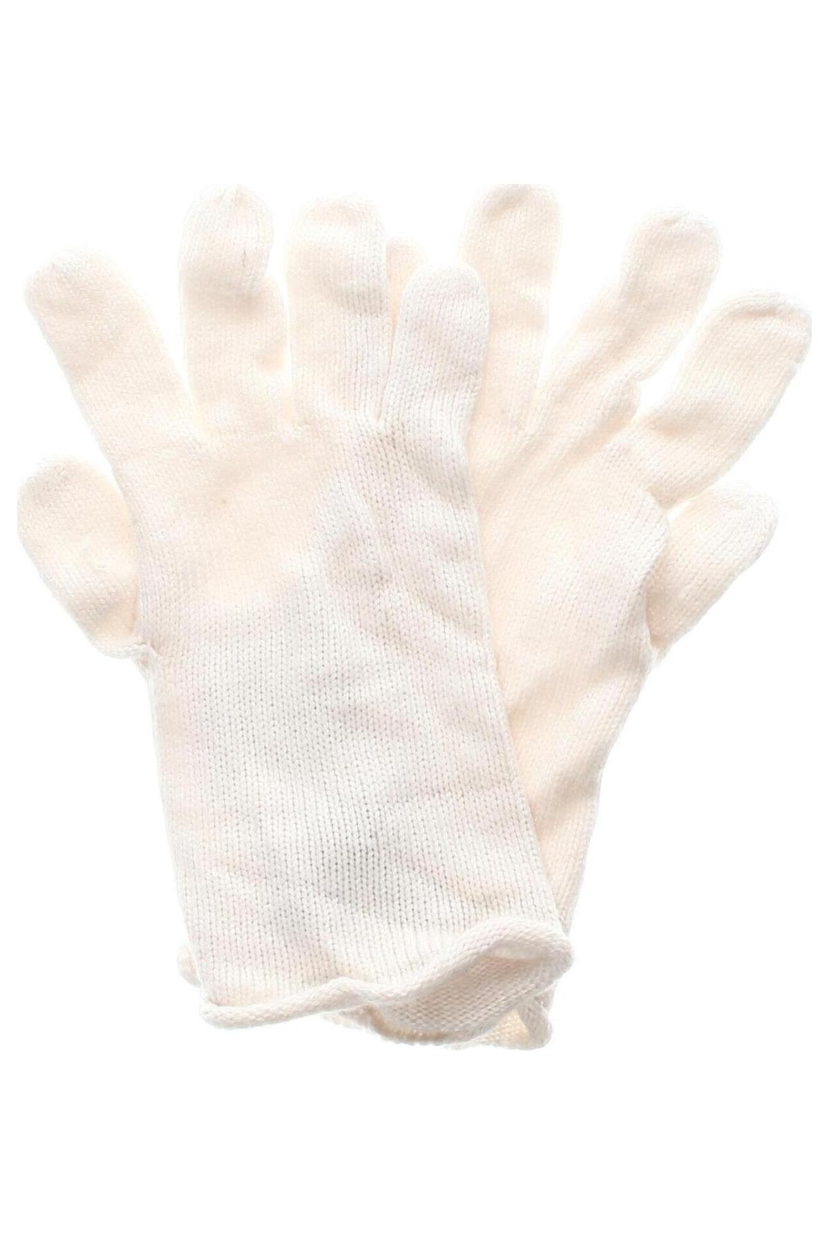 Ръкавици S.Oliver Black Label, Цвят Екрю, Цена 31,39 лв.