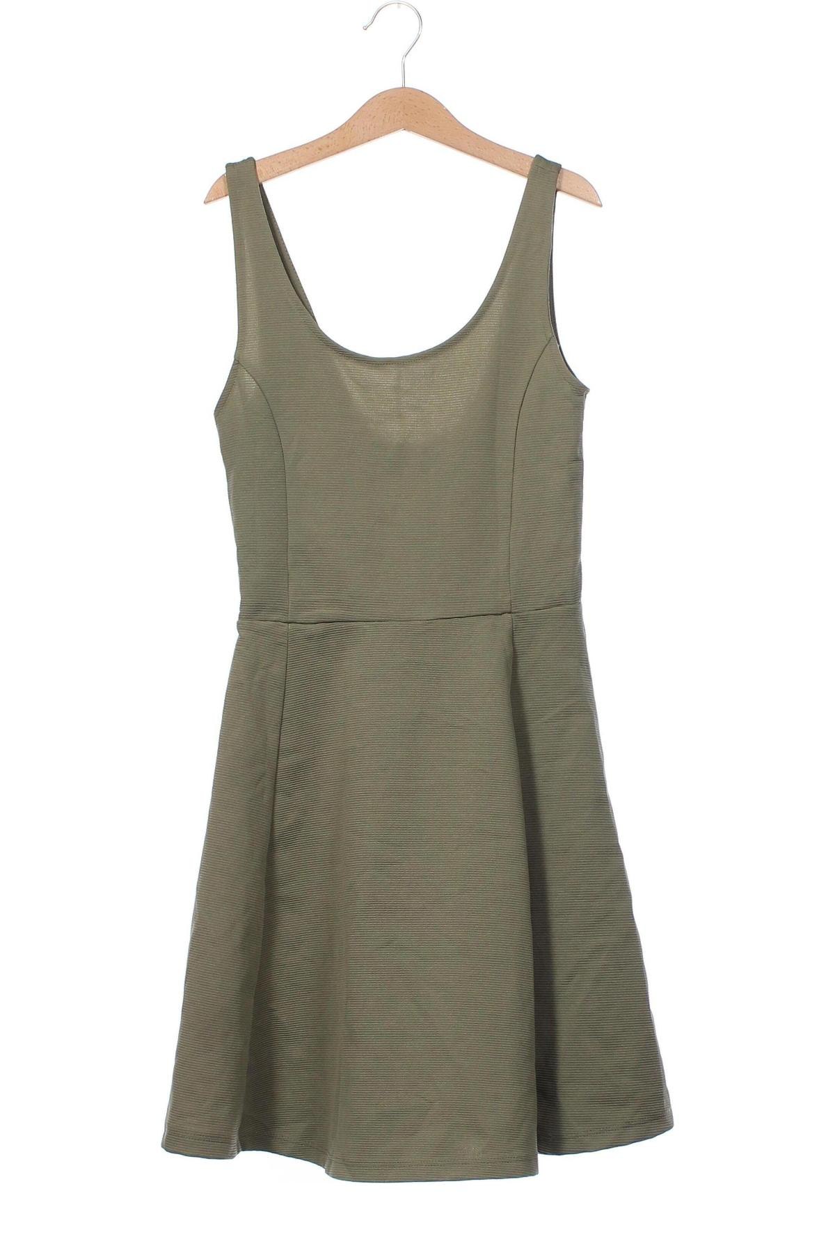 Kleid H&M Divided, Größe XS, Farbe Grün, Preis € 3,83