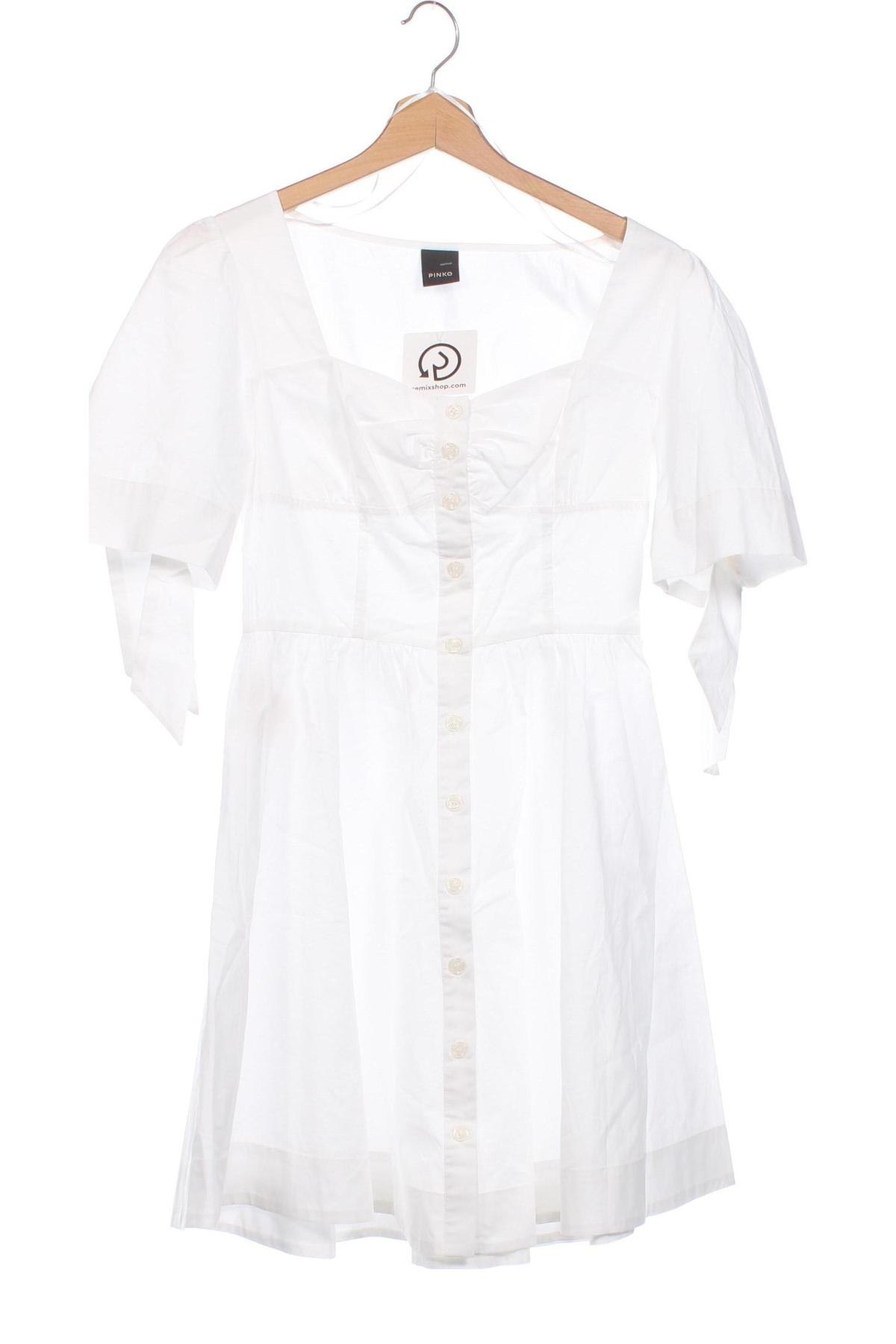 Φόρεμα Pinko, Μέγεθος XXS, Χρώμα Λευκό, Τιμή 45,23 €