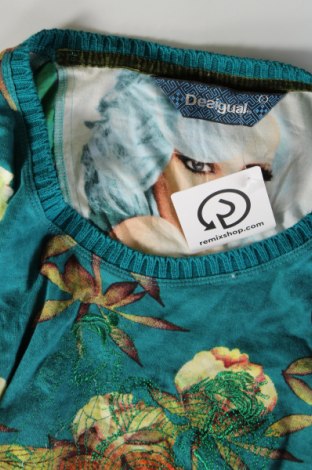 Дамска блуза Desigual, Размер L, Цвят Многоцветен, Цена 48,49 лв.