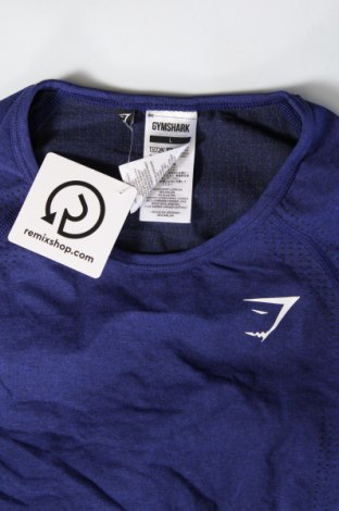 Damen Shirt Gymshark, Größe L, Farbe Blau, Preis 18,99 €