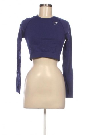 Damen Shirt Gymshark, Größe L, Farbe Blau, Preis € 18,99