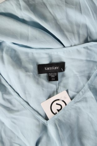 Damen Shirt Karen Kane, Größe XXL, Farbe Blau, Preis € 33,99