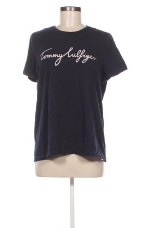 Γυναικείο t-shirt Tommy Hilfiger, Μέγεθος XXL, Χρώμα Μπλέ, Τιμή 72,99 €