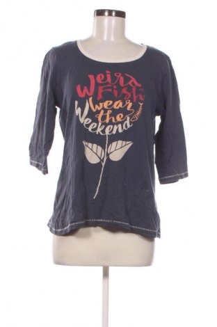 Damen Shirt Weird Fish, Größe M, Farbe Blau, Preis € 6,99