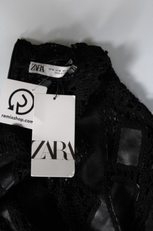 Дамска блуза Zara, Размер M, Цвят Черен, Цена 61,94 лв.