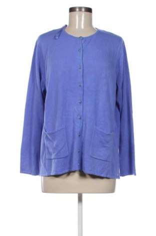 Damen Strickjacke Bonmarche, Größe L, Farbe Blau, Preis € 20,99