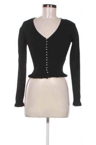 Cardigan de damă Zara, Mărime S, Culoare Negru, Preț 69,82 Lei