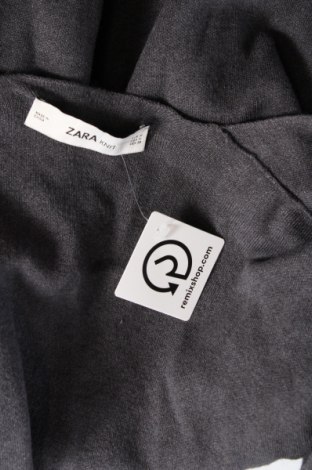 Дамска жилетка Zara Knitwear, Размер M, Цвят Сив, Цена 11,99 лв.