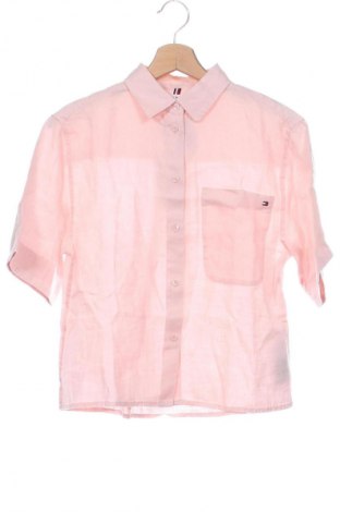 Damska koszula Tommy Hilfiger, Rozmiar XXS, Kolor Różowy, Cena 448,99 zł
