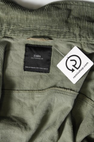 Γυναικείο πουκάμισο Zara, Μέγεθος S, Χρώμα Πράσινο, Τιμή 16,99 €