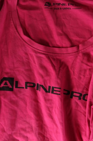 Γυναικείο t-shirt Alpine Pro, Μέγεθος S, Χρώμα Ρόζ , Τιμή 9,00 €